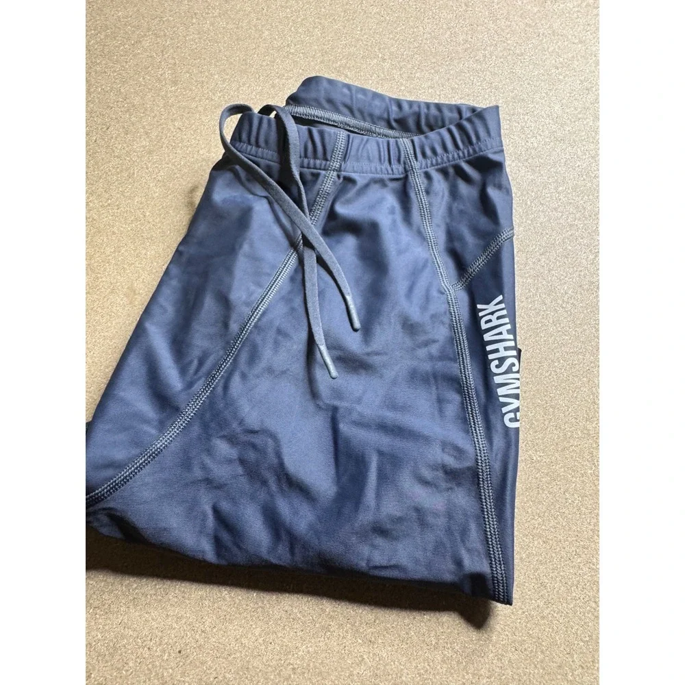 Gymshark Element Baselayer Training Shorts Mens L Gray Black A1A8N Compression